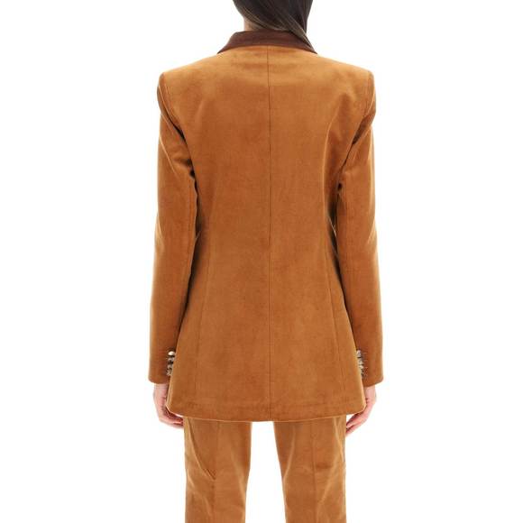 Hebe studio bianca double-breasted cady blazer - Picture 4 of 4